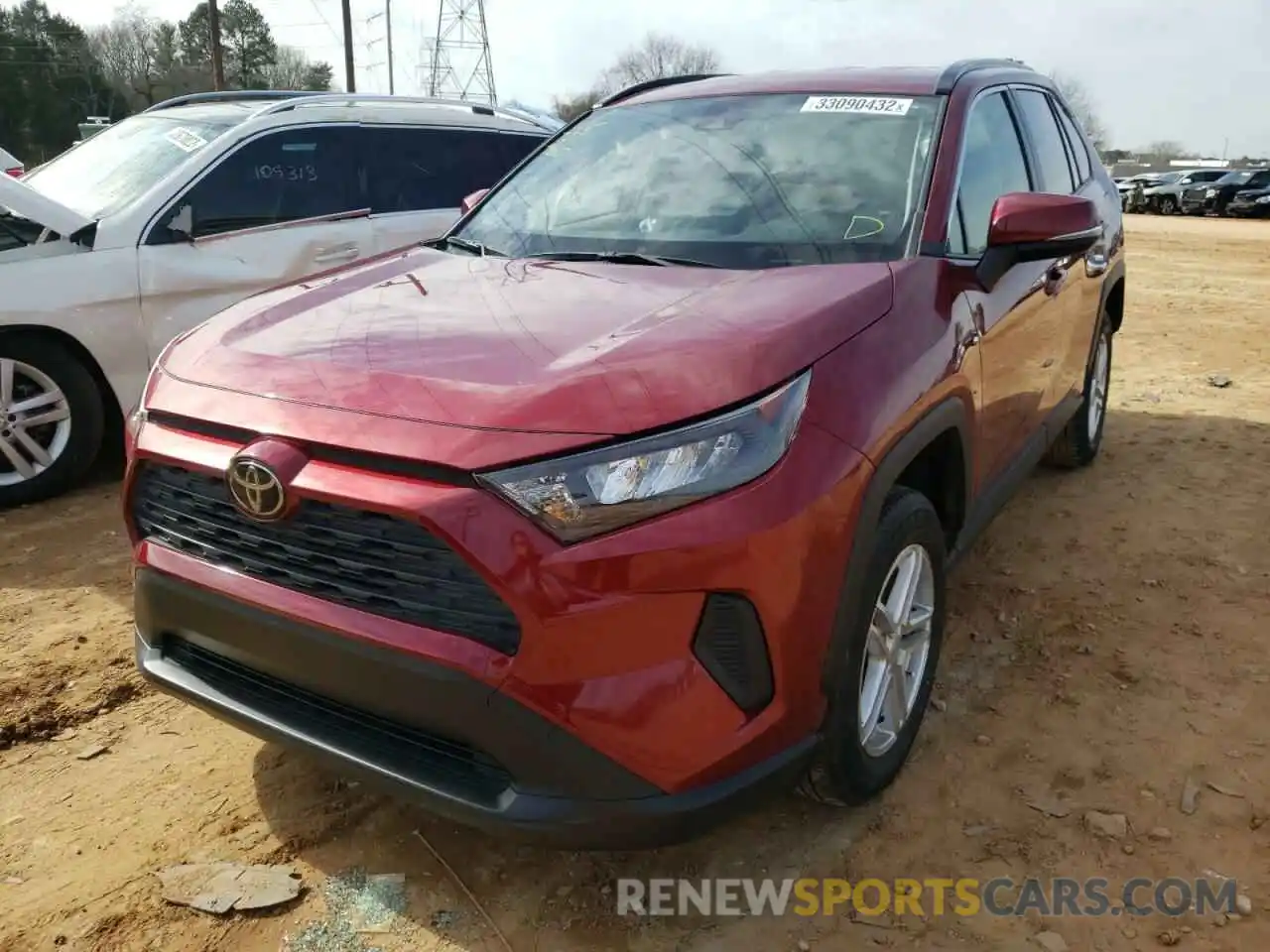 2 Photograph of a damaged car JTMK1RFV6KD004885 TOYOTA RAV4 2019