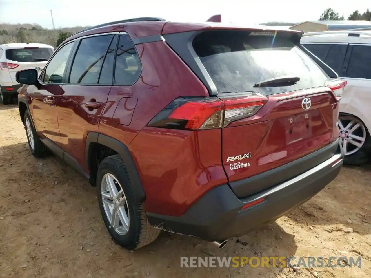 3 Photograph of a damaged car JTMK1RFV6KD004885 TOYOTA RAV4 2019