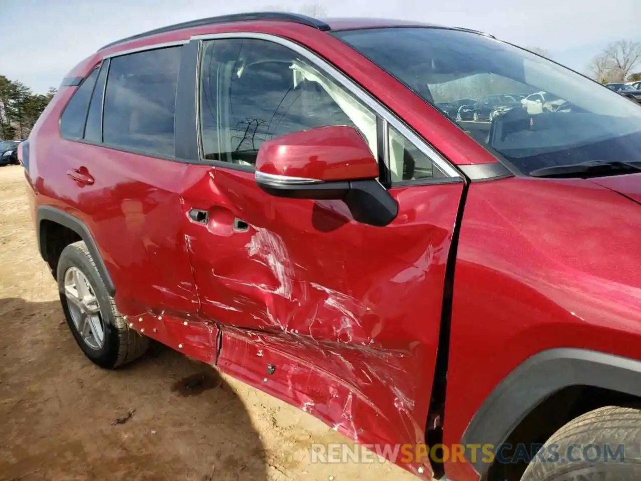 9 Photograph of a damaged car JTMK1RFV6KD004885 TOYOTA RAV4 2019