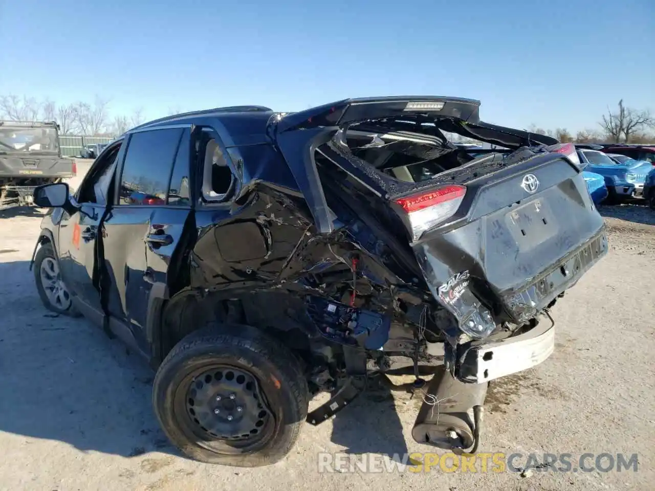 3 Photograph of a damaged car JTMK1RFV6KD017751 TOYOTA RAV4 2019