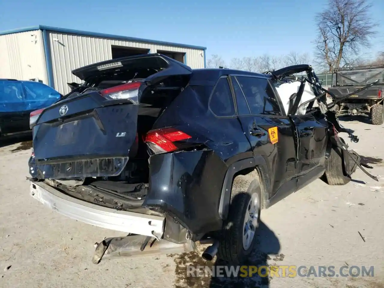 4 Photograph of a damaged car JTMK1RFV6KD017751 TOYOTA RAV4 2019