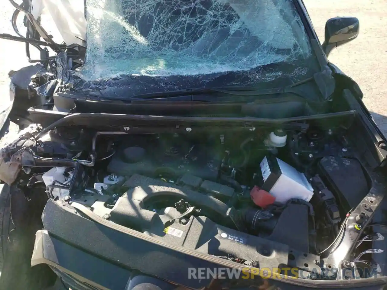 7 Photograph of a damaged car JTMK1RFV6KD017751 TOYOTA RAV4 2019