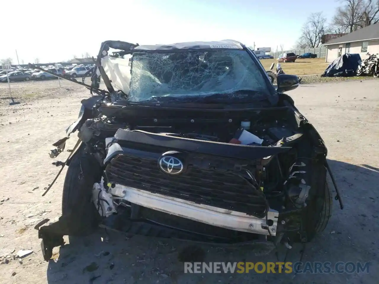 9 Photograph of a damaged car JTMK1RFV6KD017751 TOYOTA RAV4 2019