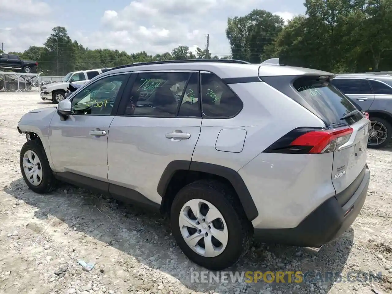 3 Photograph of a damaged car JTMK1RFV6KD018155 TOYOTA RAV4 2019