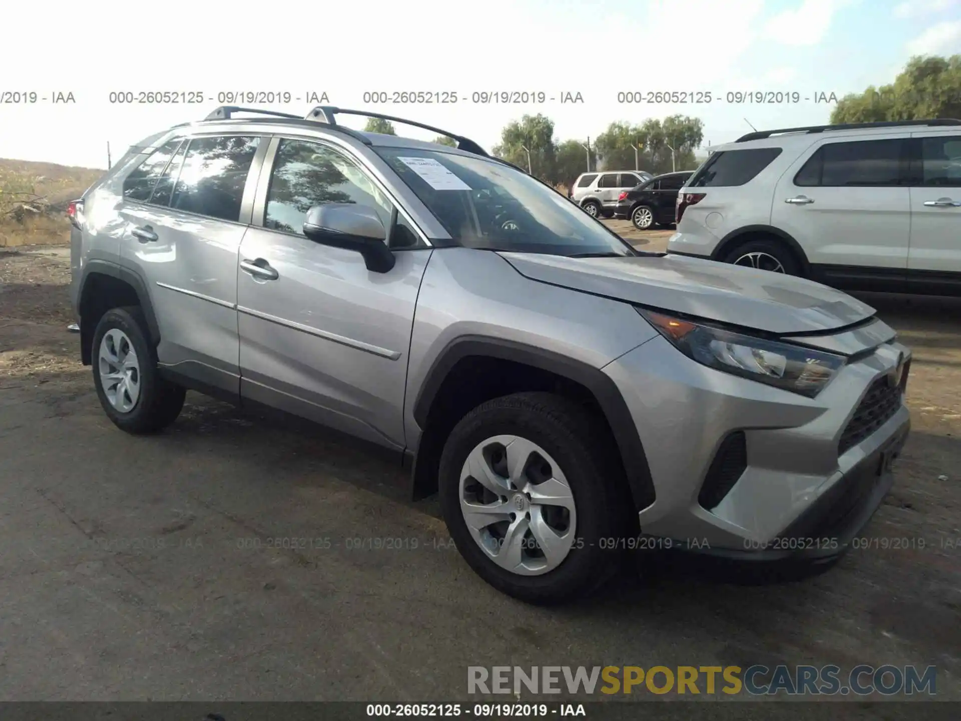 1 Фотография поврежденного автомобиля JTMK1RFV6KD021377 TOYOTA RAV4 2019