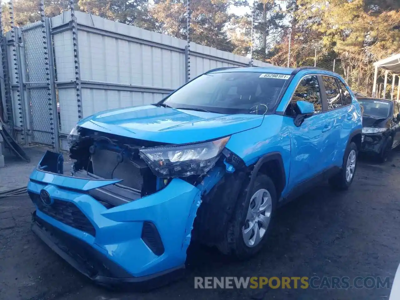 2 Photograph of a damaged car JTMK1RFV6KD040737 TOYOTA RAV4 2019