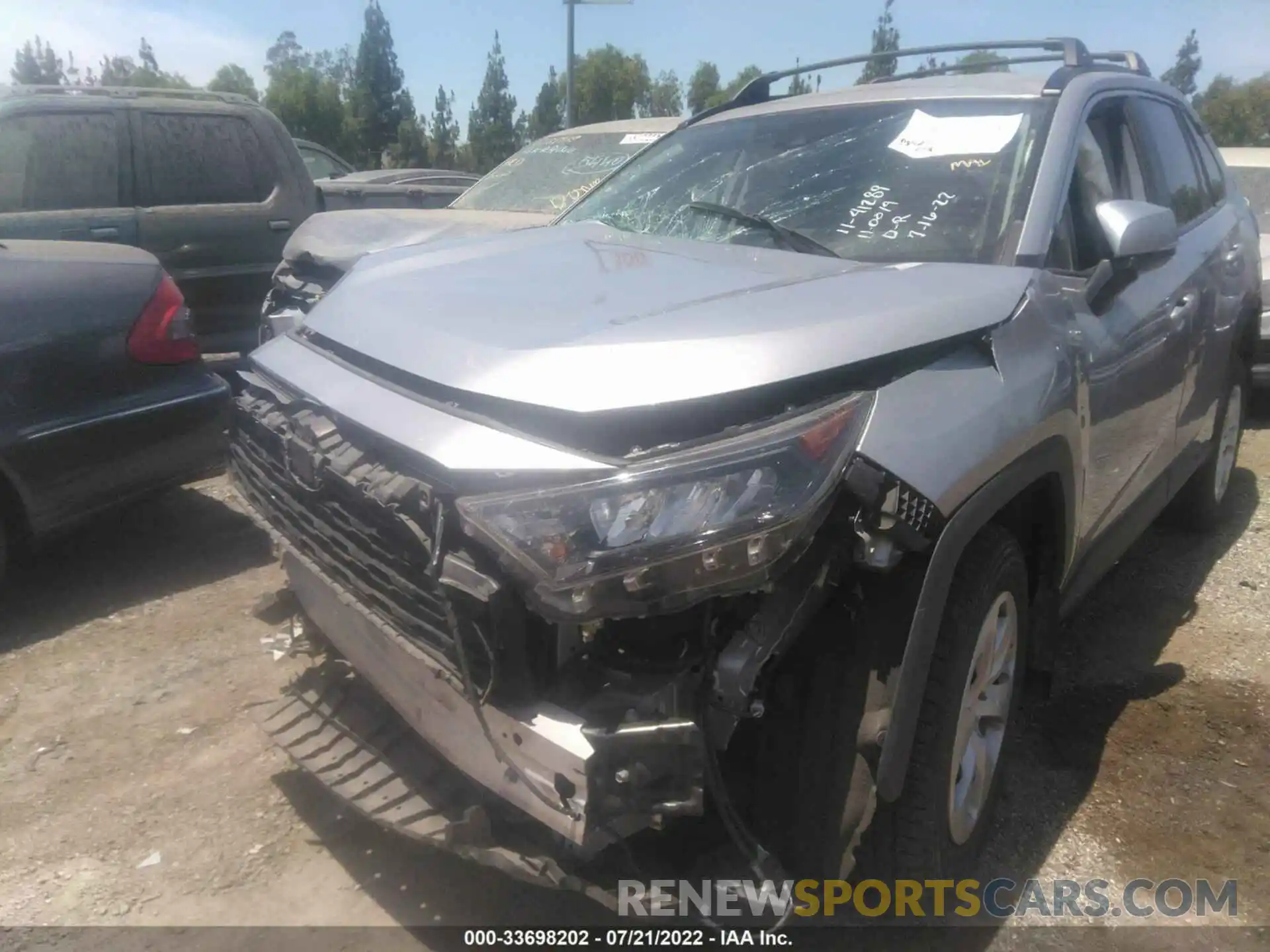 6 Photograph of a damaged car JTMK1RFV6KD501676 TOYOTA RAV4 2019