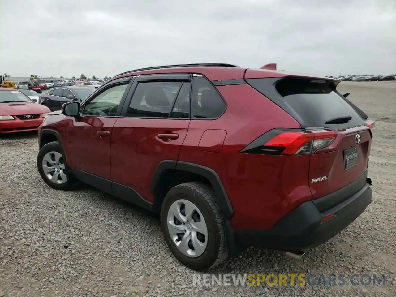 3 Photograph of a damaged car JTMK1RFV6KD506098 TOYOTA RAV4 2019