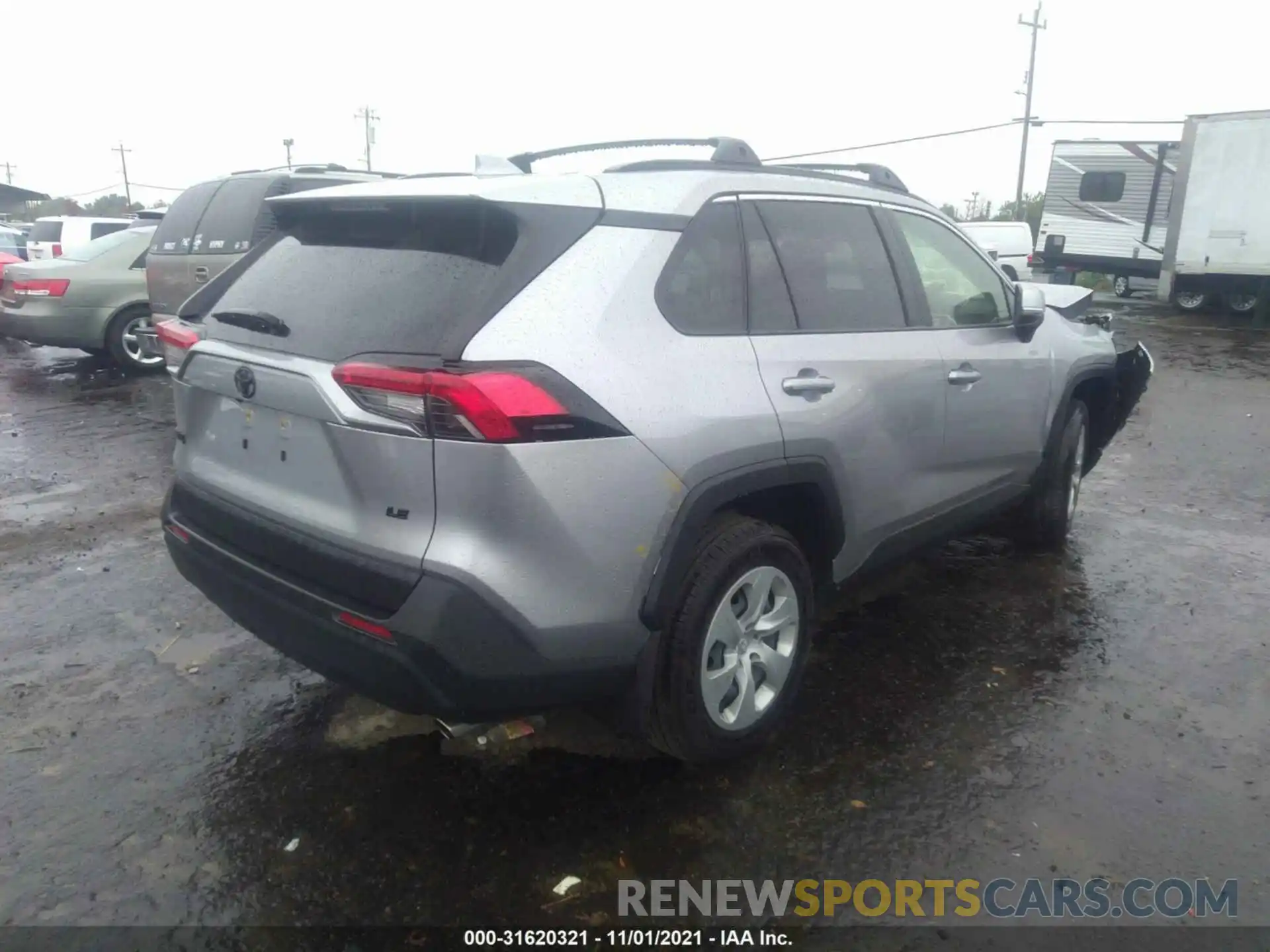 4 Photograph of a damaged car JTMK1RFV6KJ007531 TOYOTA RAV4 2019