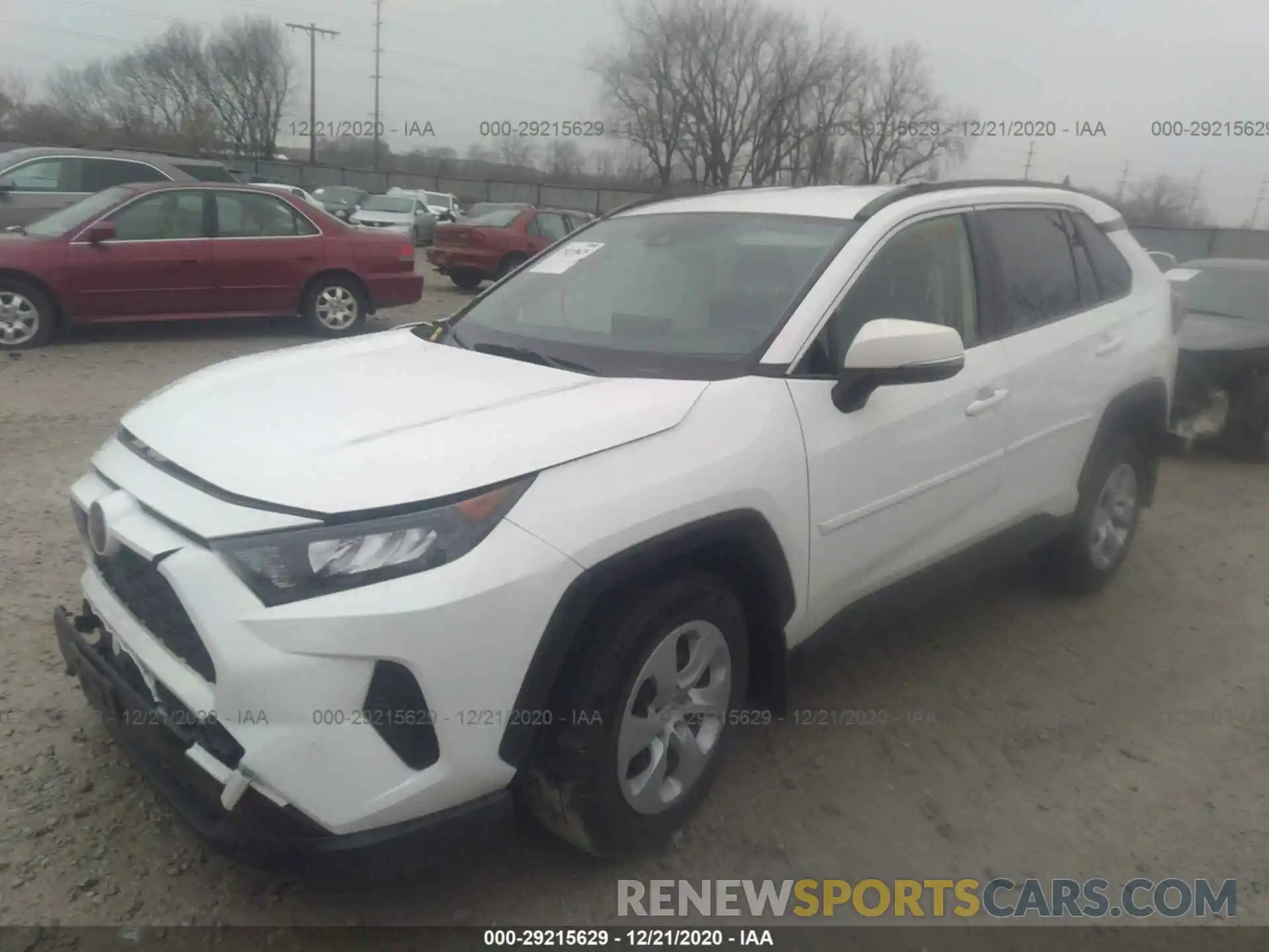 2 Photograph of a damaged car JTMK1RFV6KJ008288 TOYOTA RAV4 2019