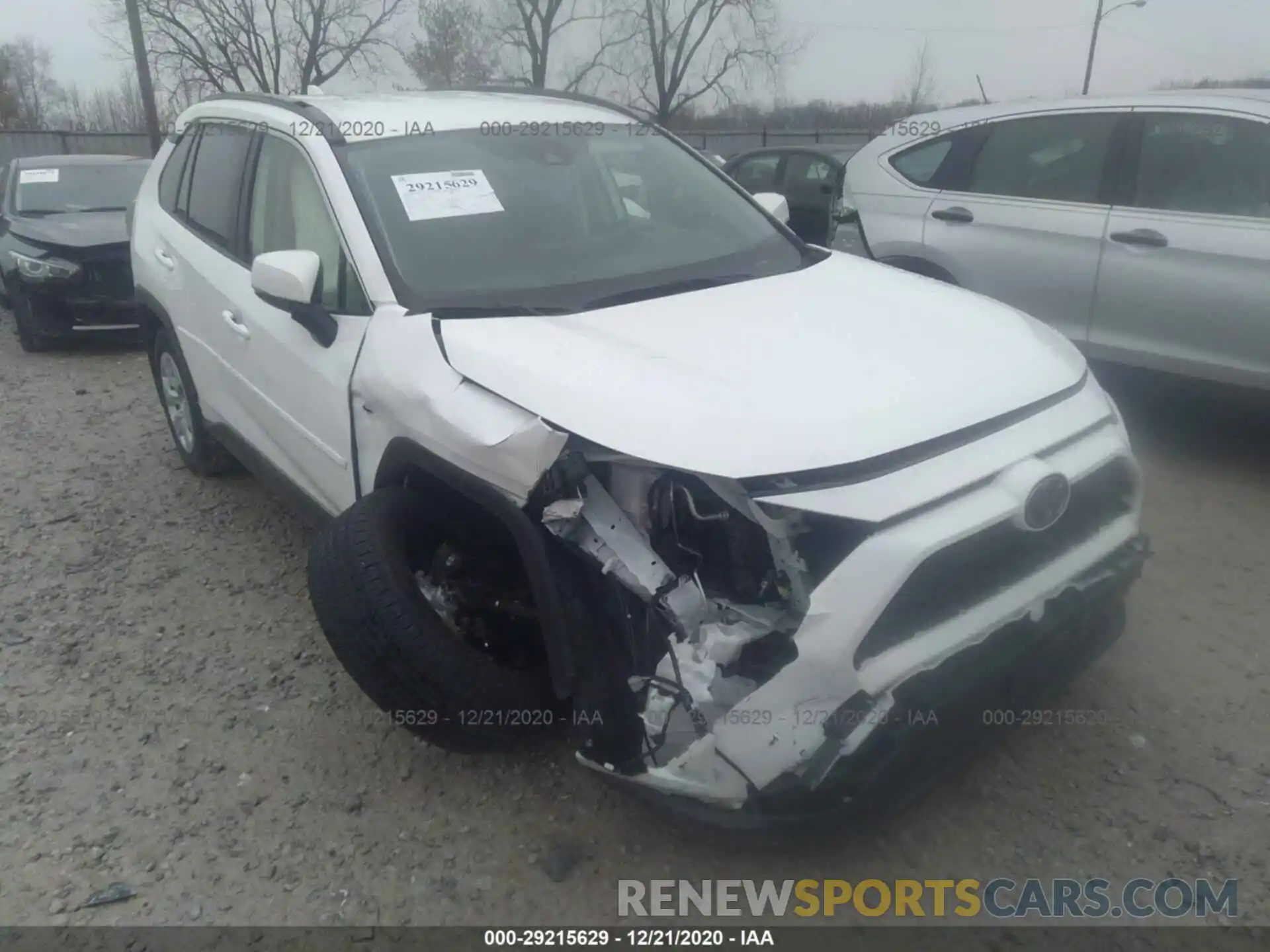 6 Photograph of a damaged car JTMK1RFV6KJ008288 TOYOTA RAV4 2019