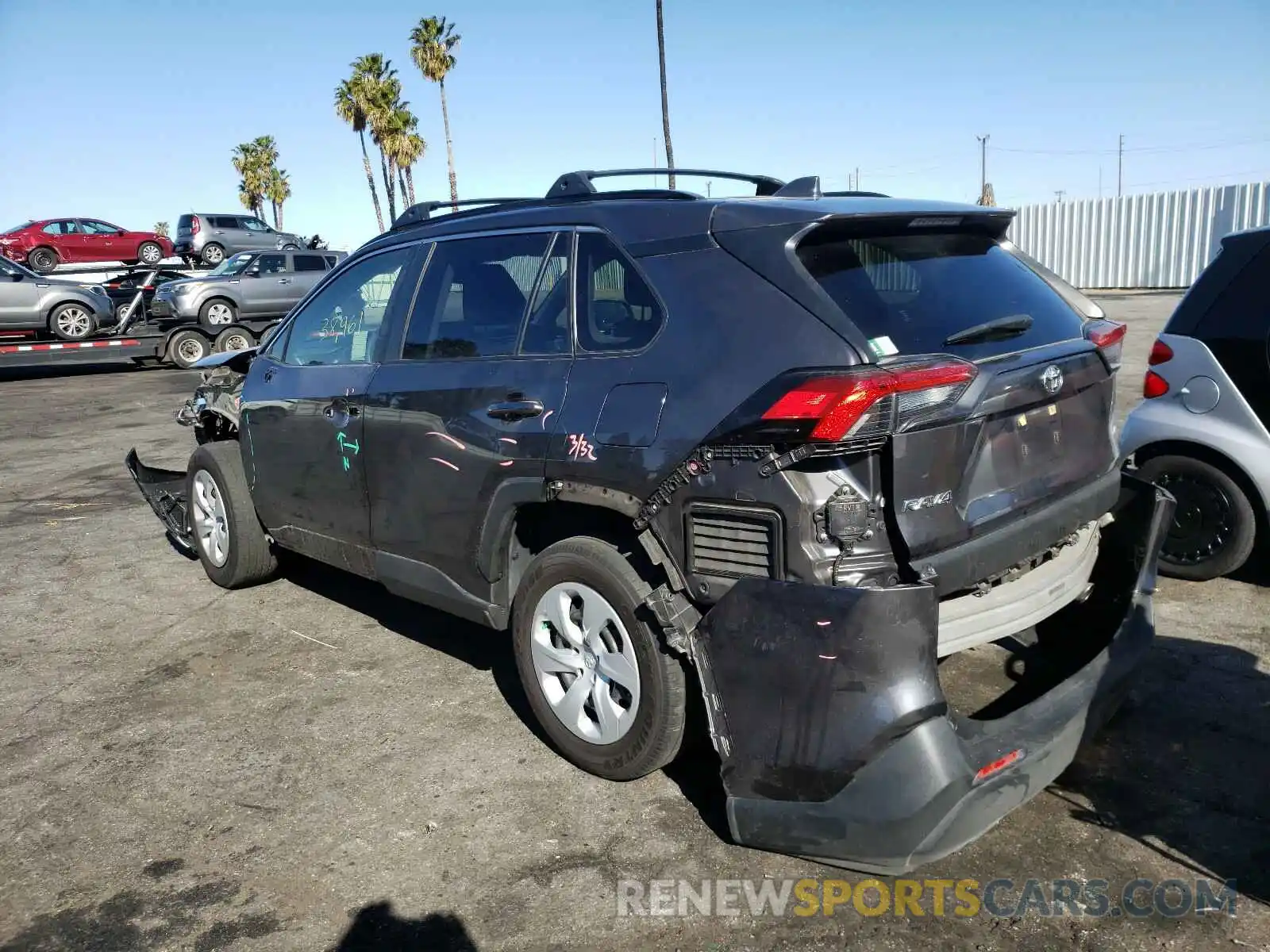 3 Photograph of a damaged car JTMK1RFV6KJ015189 TOYOTA RAV4 2019