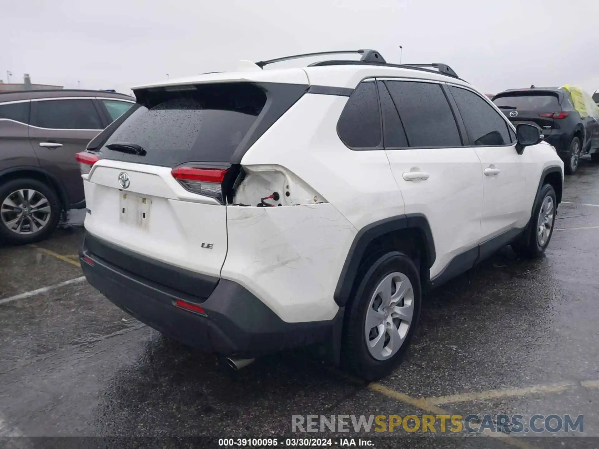 4 Фотография поврежденного автомобиля JTMK1RFV7KD005849 TOYOTA RAV4 2019