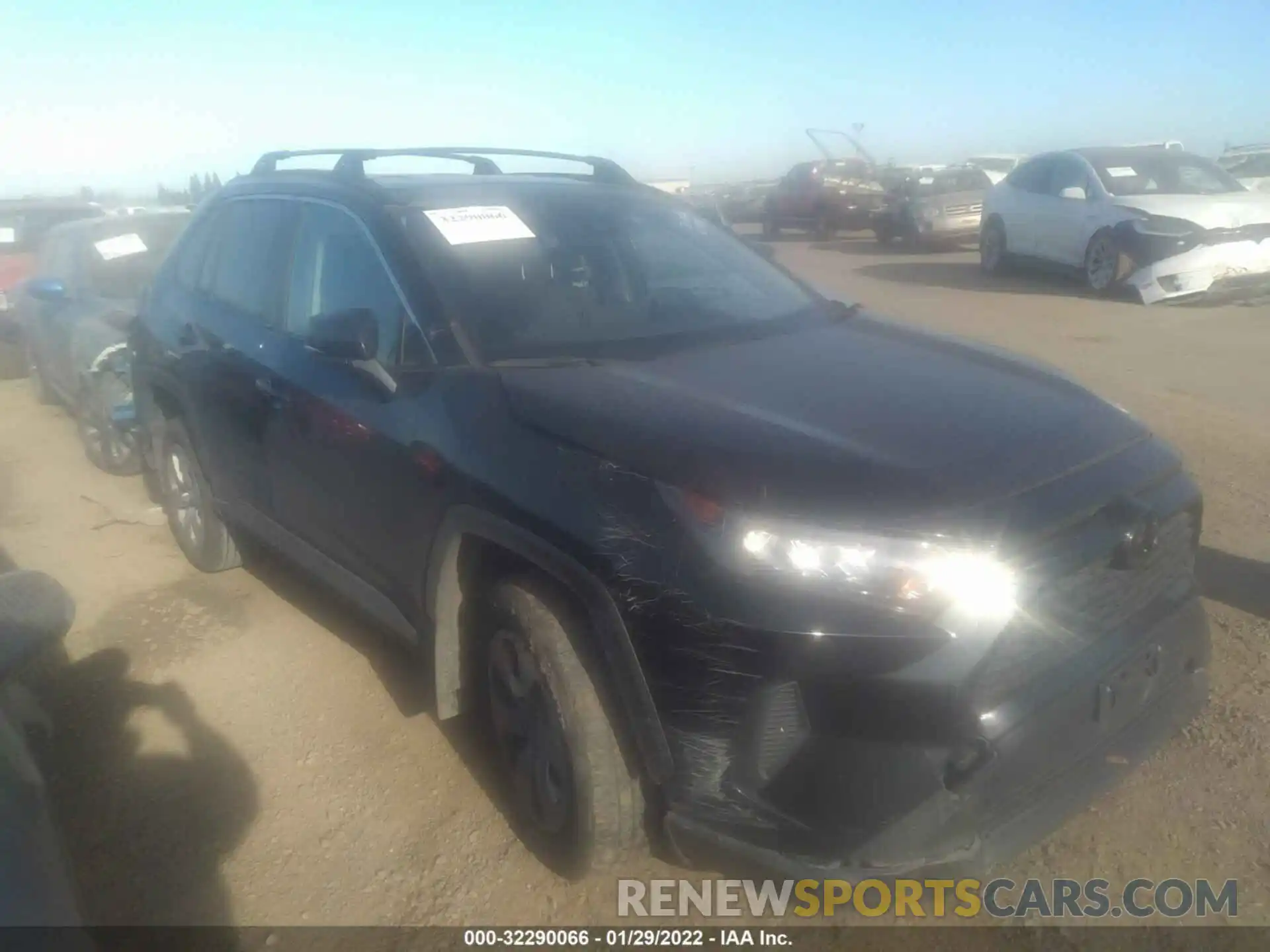 1 Photograph of a damaged car JTMK1RFV7KD010212 TOYOTA RAV4 2019