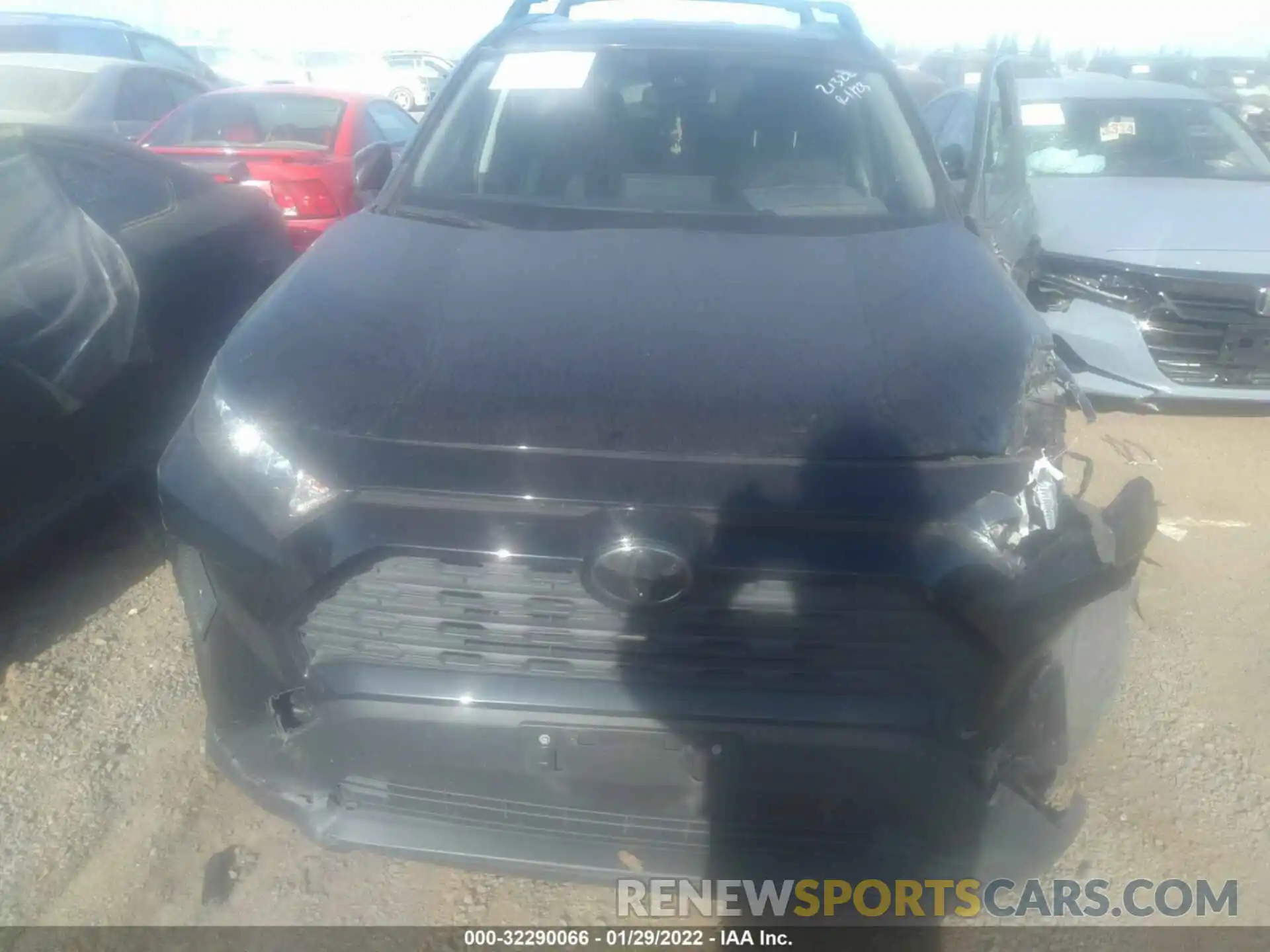 10 Photograph of a damaged car JTMK1RFV7KD010212 TOYOTA RAV4 2019