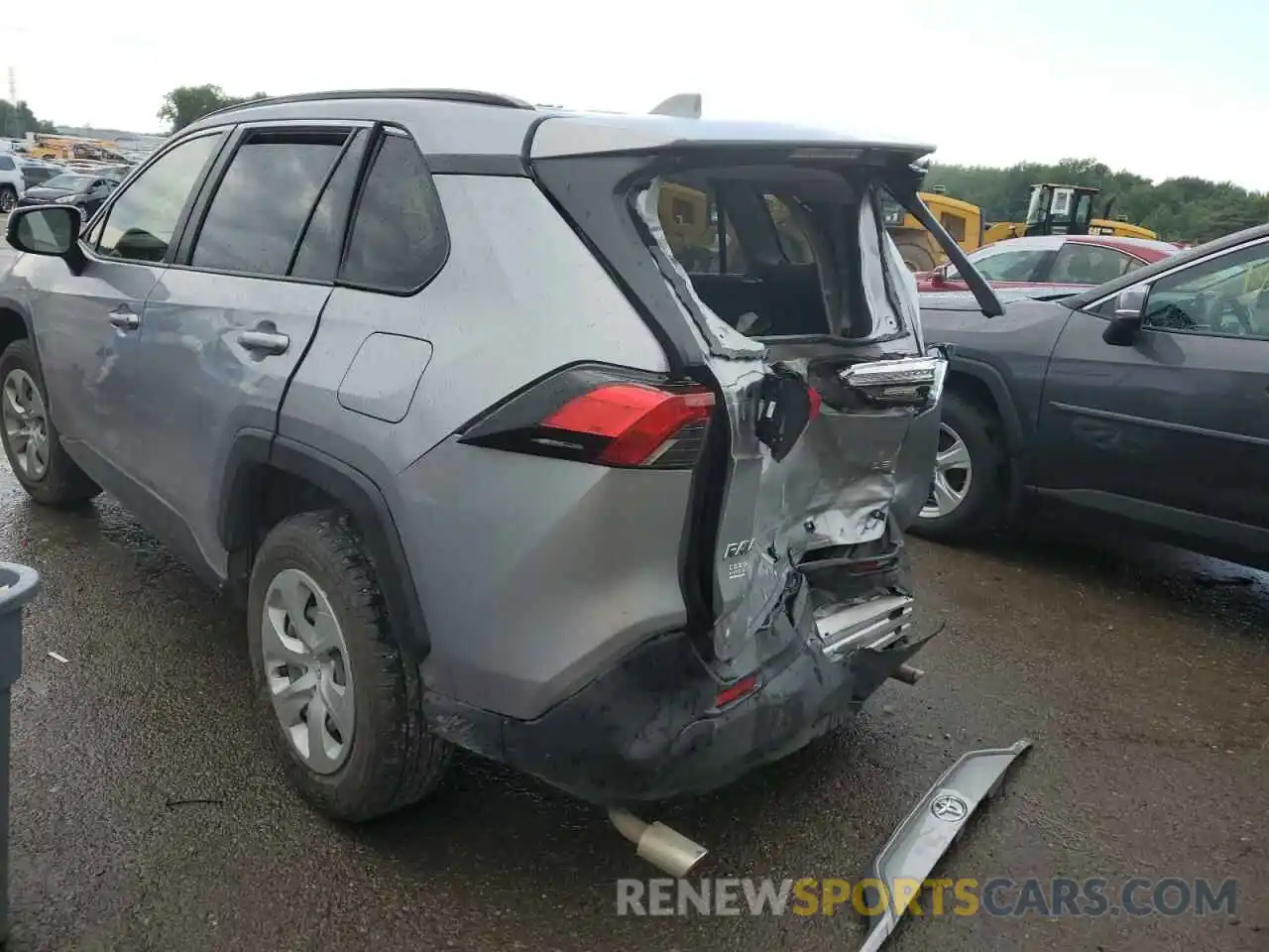 3 Photograph of a damaged car JTMK1RFV7KD011585 TOYOTA RAV4 2019