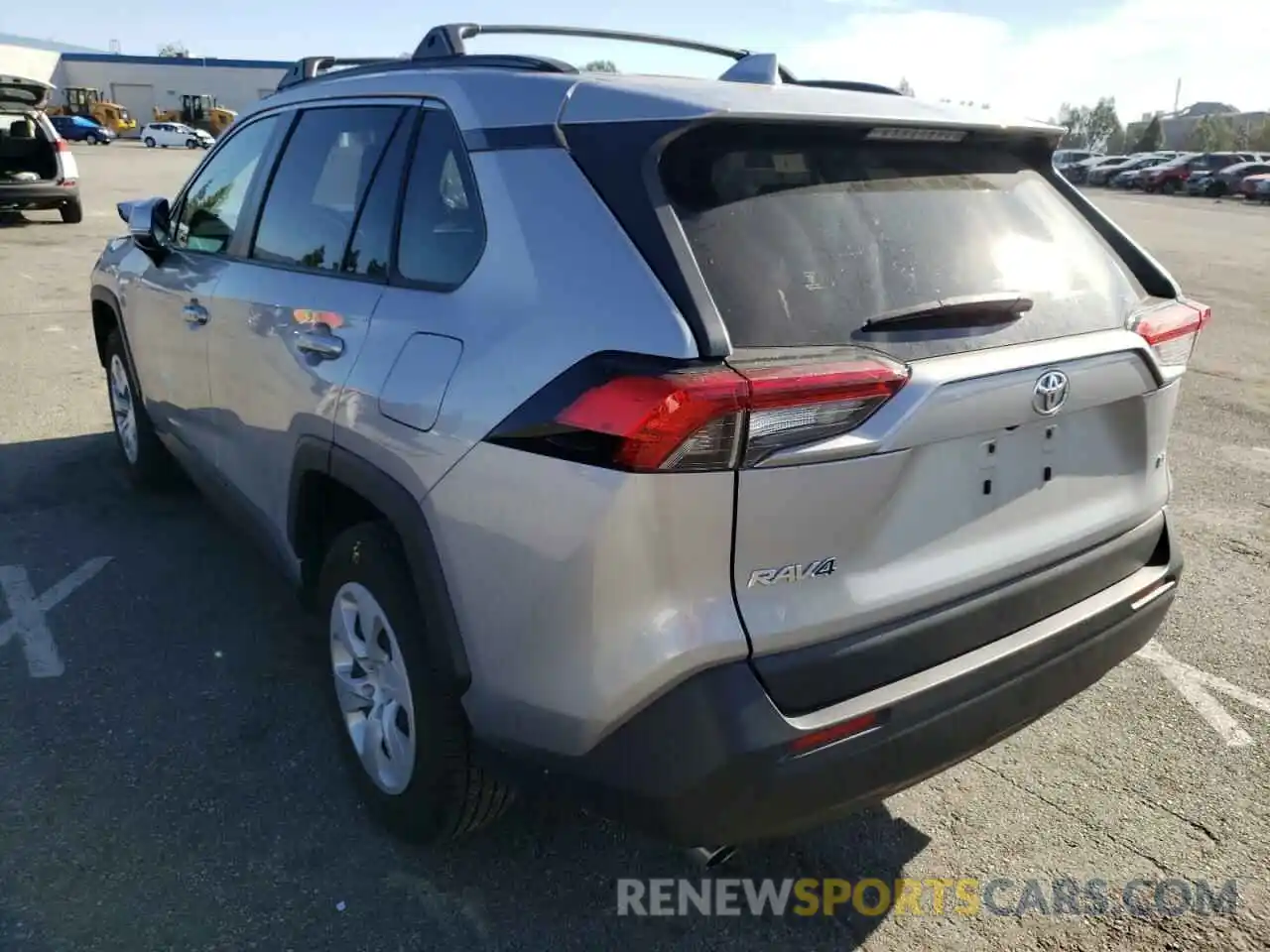 3 Фотография поврежденного автомобиля JTMK1RFV7KD022621 TOYOTA RAV4 2019