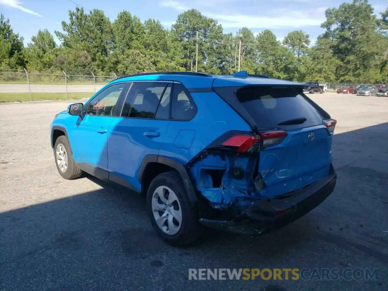 3 Photograph of a damaged car JTMK1RFV7KD032517 TOYOTA RAV4 2019