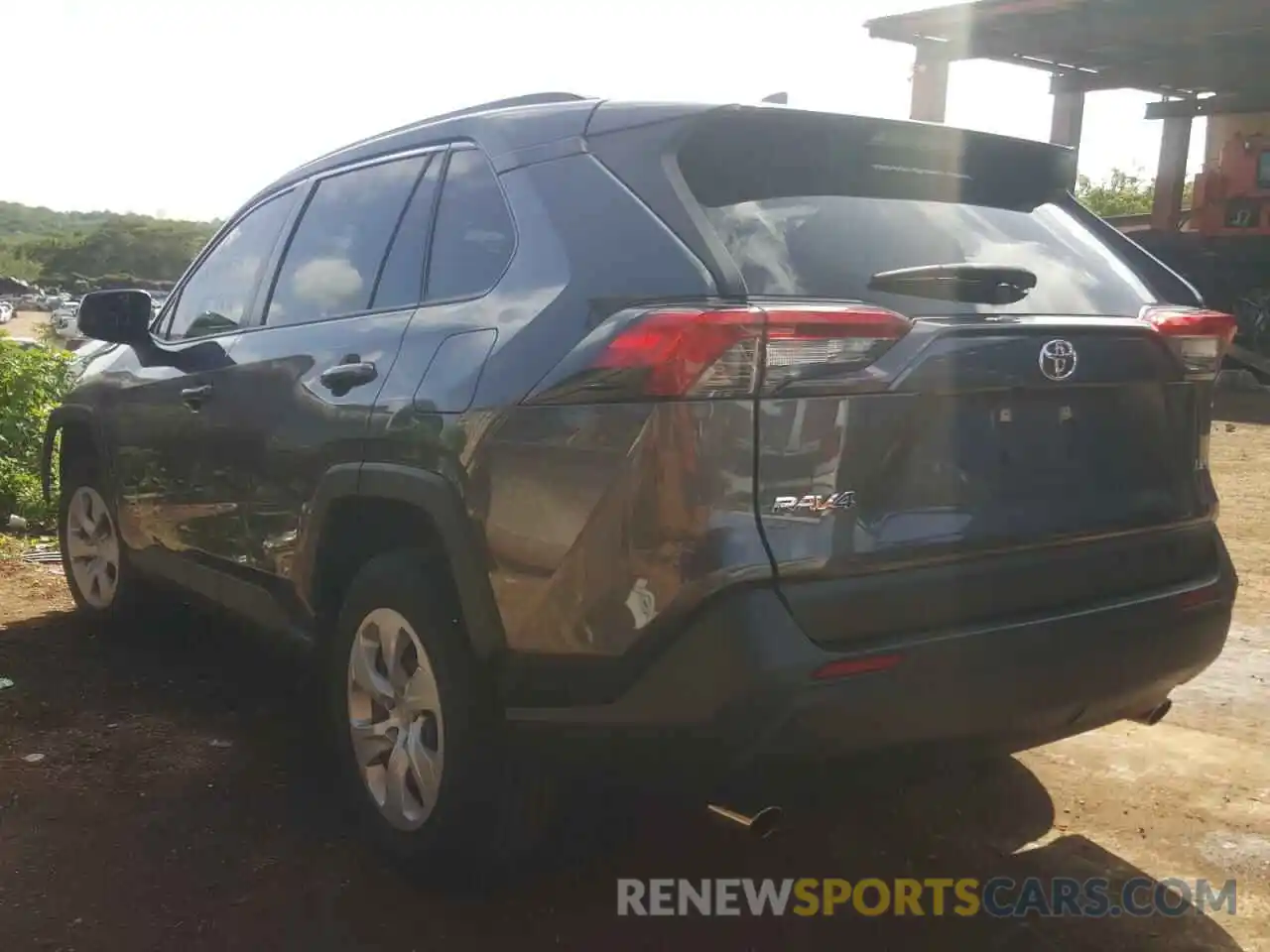 3 Photograph of a damaged car JTMK1RFV7KD037863 TOYOTA RAV4 2019