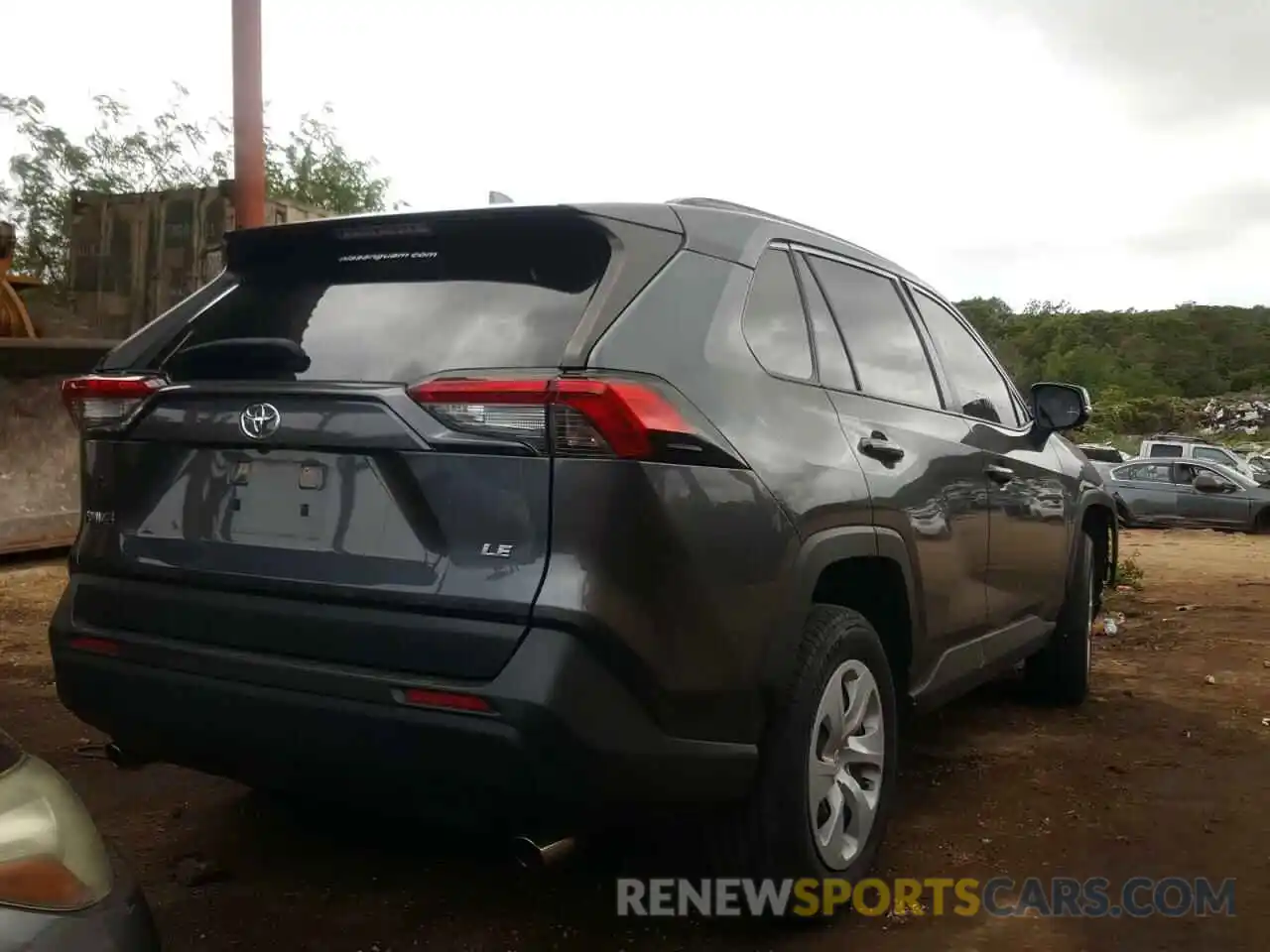 4 Photograph of a damaged car JTMK1RFV7KD037863 TOYOTA RAV4 2019