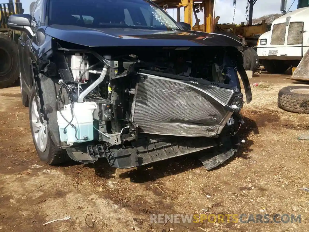 9 Photograph of a damaged car JTMK1RFV7KD037863 TOYOTA RAV4 2019