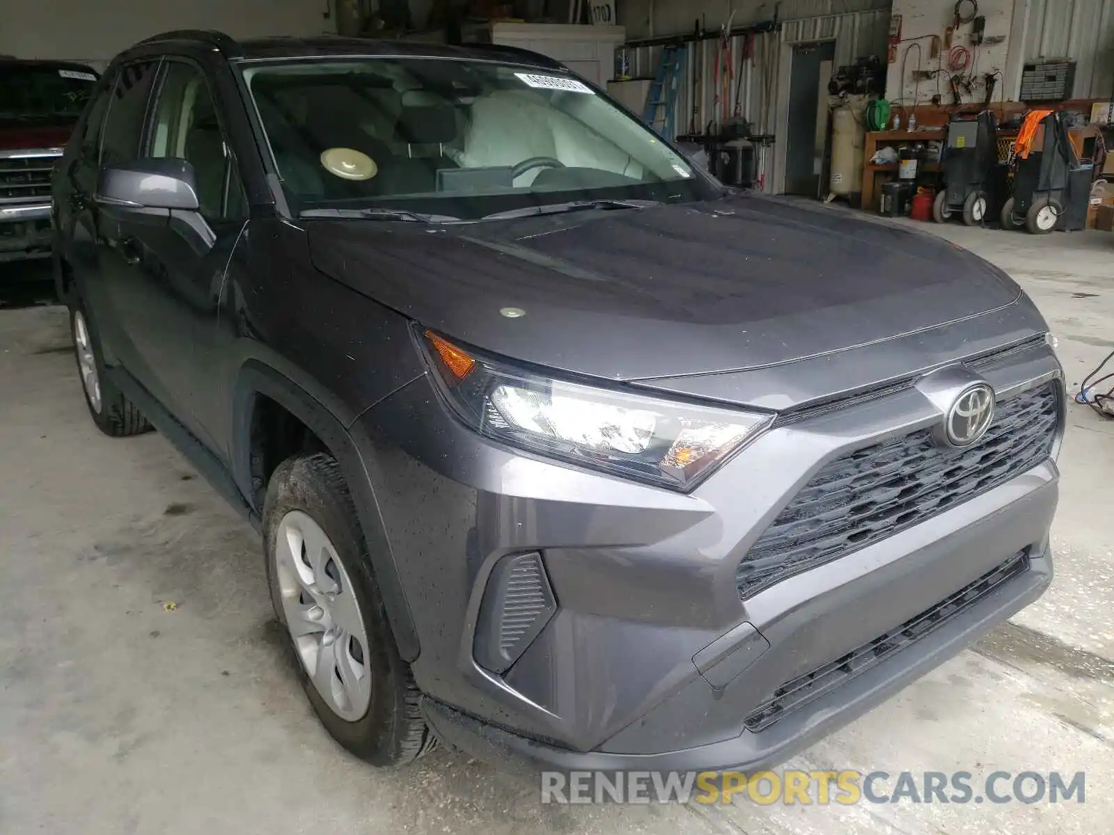 1 Photograph of a damaged car JTMK1RFV7KD039130 TOYOTA RAV4 2019