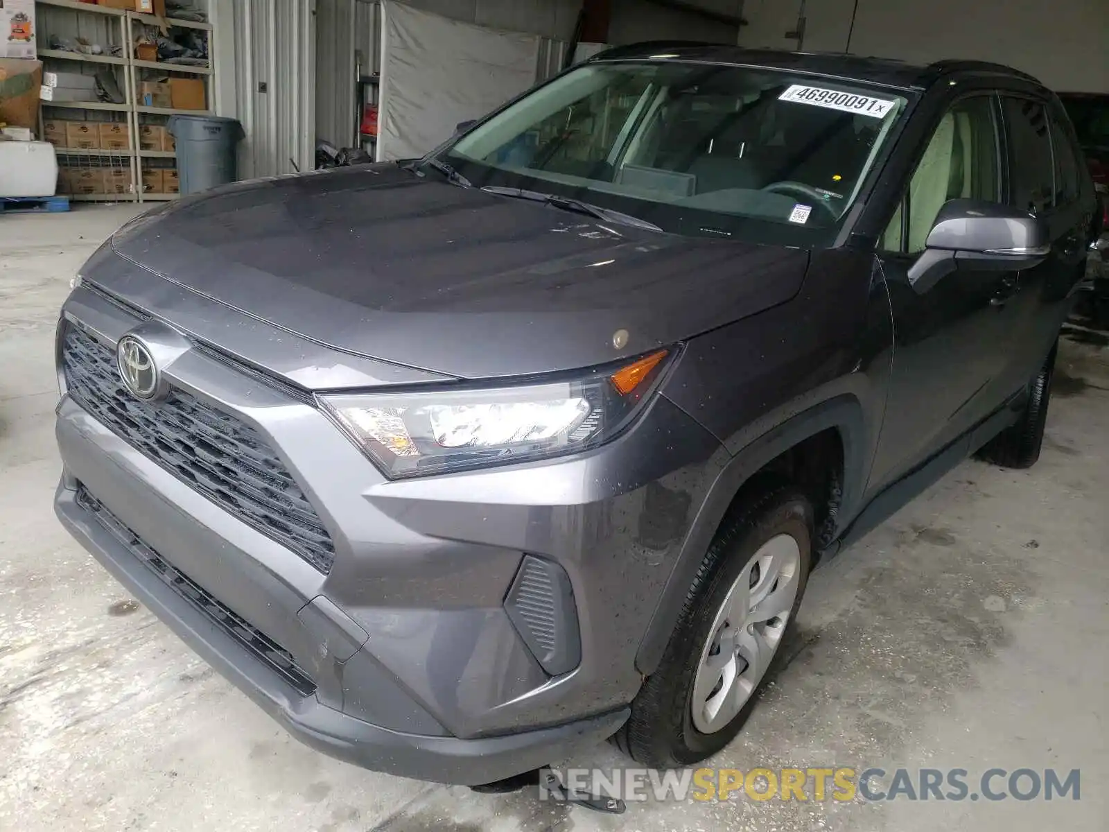 2 Photograph of a damaged car JTMK1RFV7KD039130 TOYOTA RAV4 2019