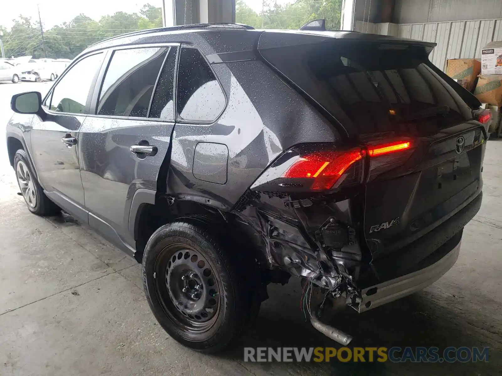 3 Photograph of a damaged car JTMK1RFV7KD039130 TOYOTA RAV4 2019