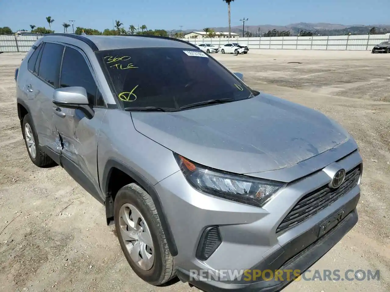 1 Фотография поврежденного автомобиля JTMK1RFV7KD513450 TOYOTA RAV4 2019