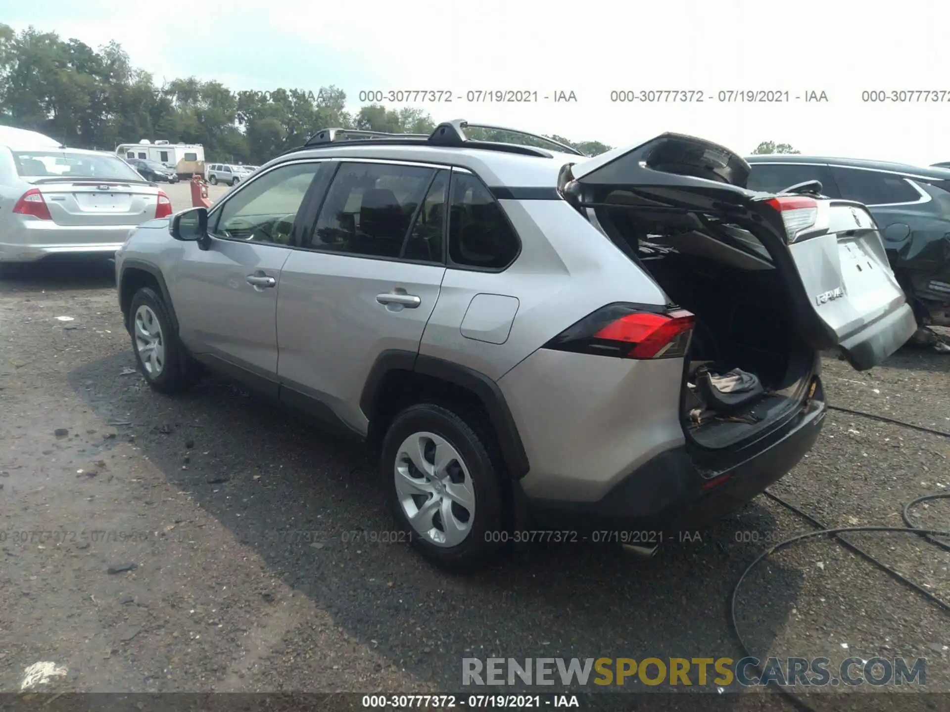 3 Photograph of a damaged car JTMK1RFV7KJ009417 TOYOTA RAV4 2019