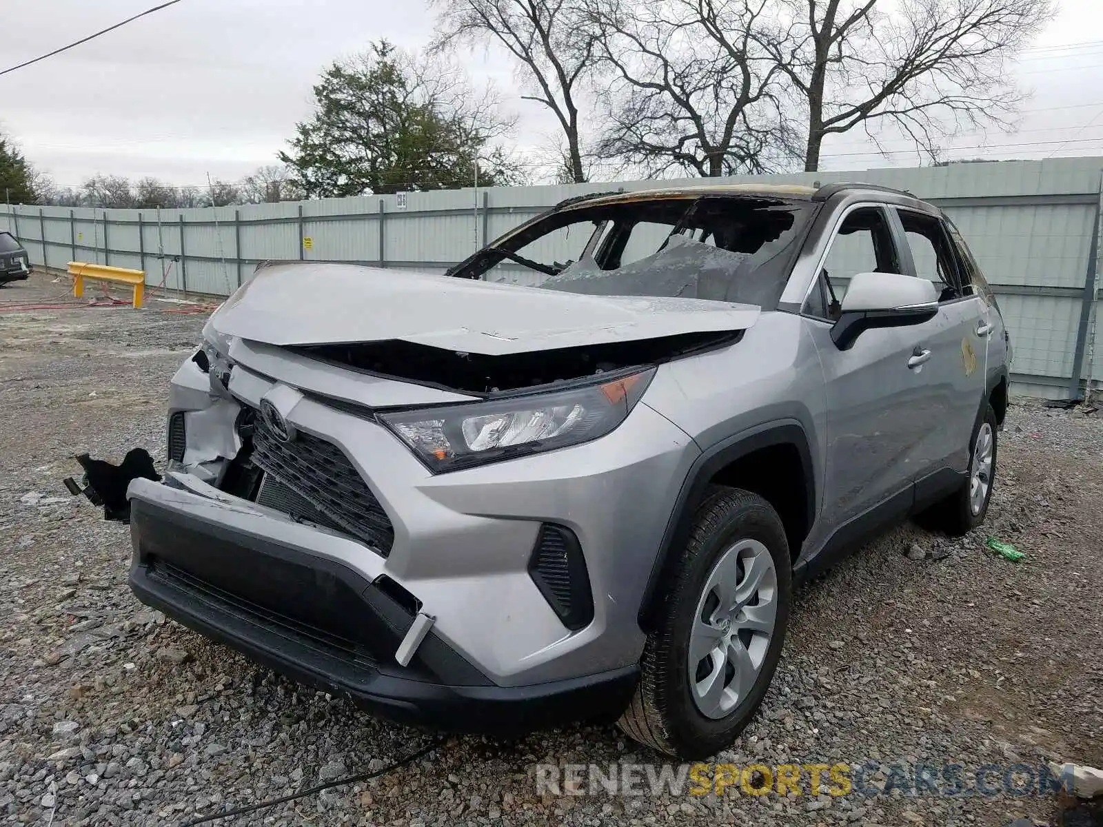 2 Photograph of a damaged car JTMK1RFV7KJ009644 TOYOTA RAV4 2019