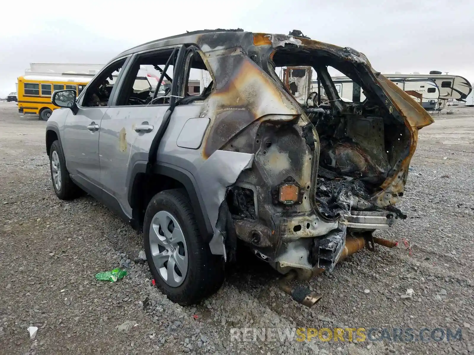 3 Photograph of a damaged car JTMK1RFV7KJ009644 TOYOTA RAV4 2019