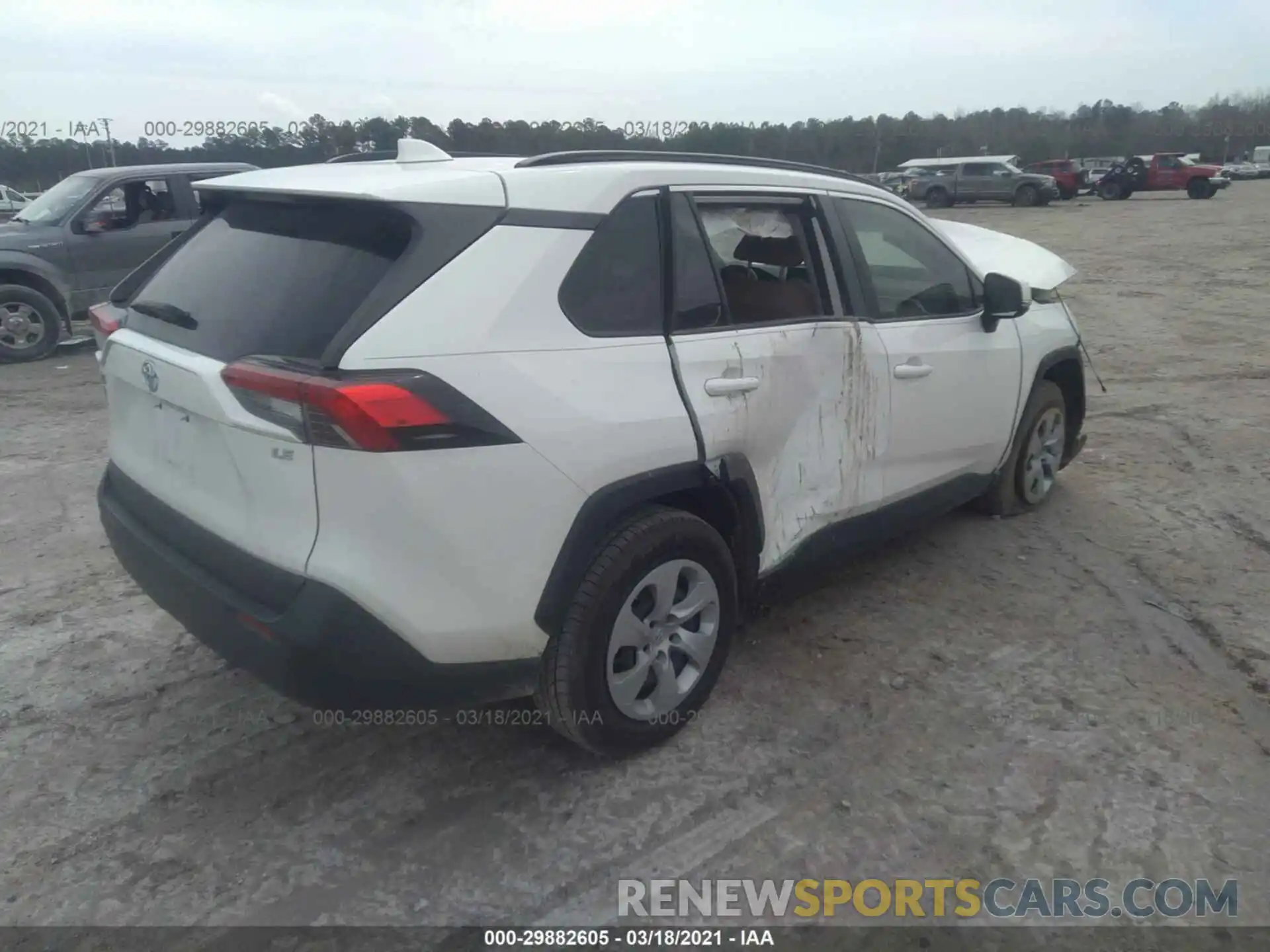 4 Фотография поврежденного автомобиля JTMK1RFV8KD003558 TOYOTA RAV4 2019