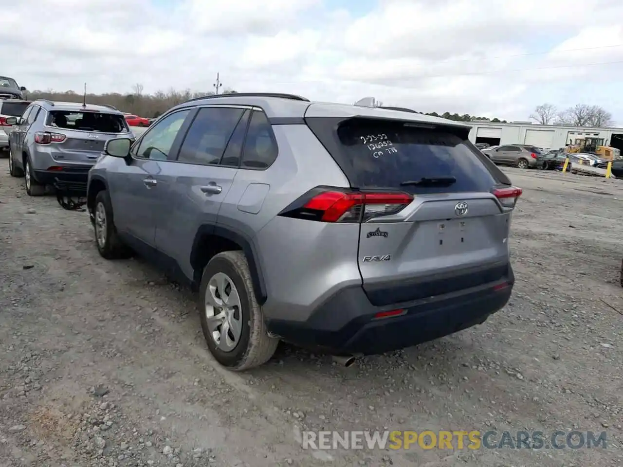 3 Photograph of a damaged car JTMK1RFV8KD006718 TOYOTA RAV4 2019