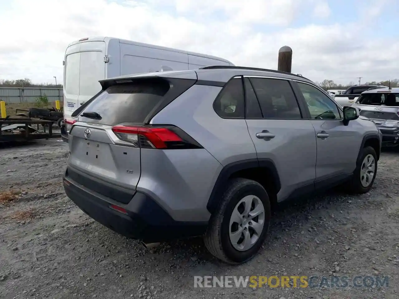 4 Photograph of a damaged car JTMK1RFV8KD006718 TOYOTA RAV4 2019