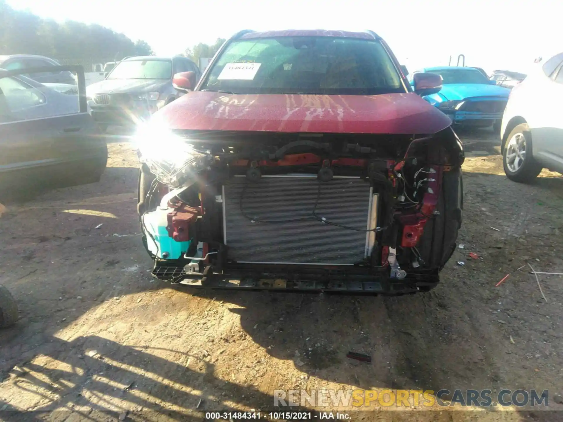 6 Photograph of a damaged car JTMK1RFV8KD042070 TOYOTA RAV4 2019