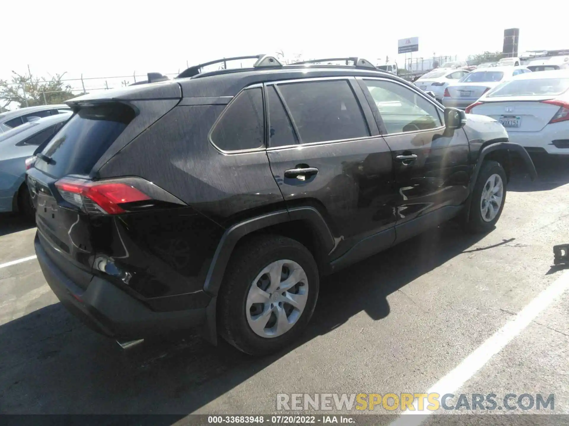 4 Фотография поврежденного автомобиля JTMK1RFV8KD502117 TOYOTA RAV4 2019