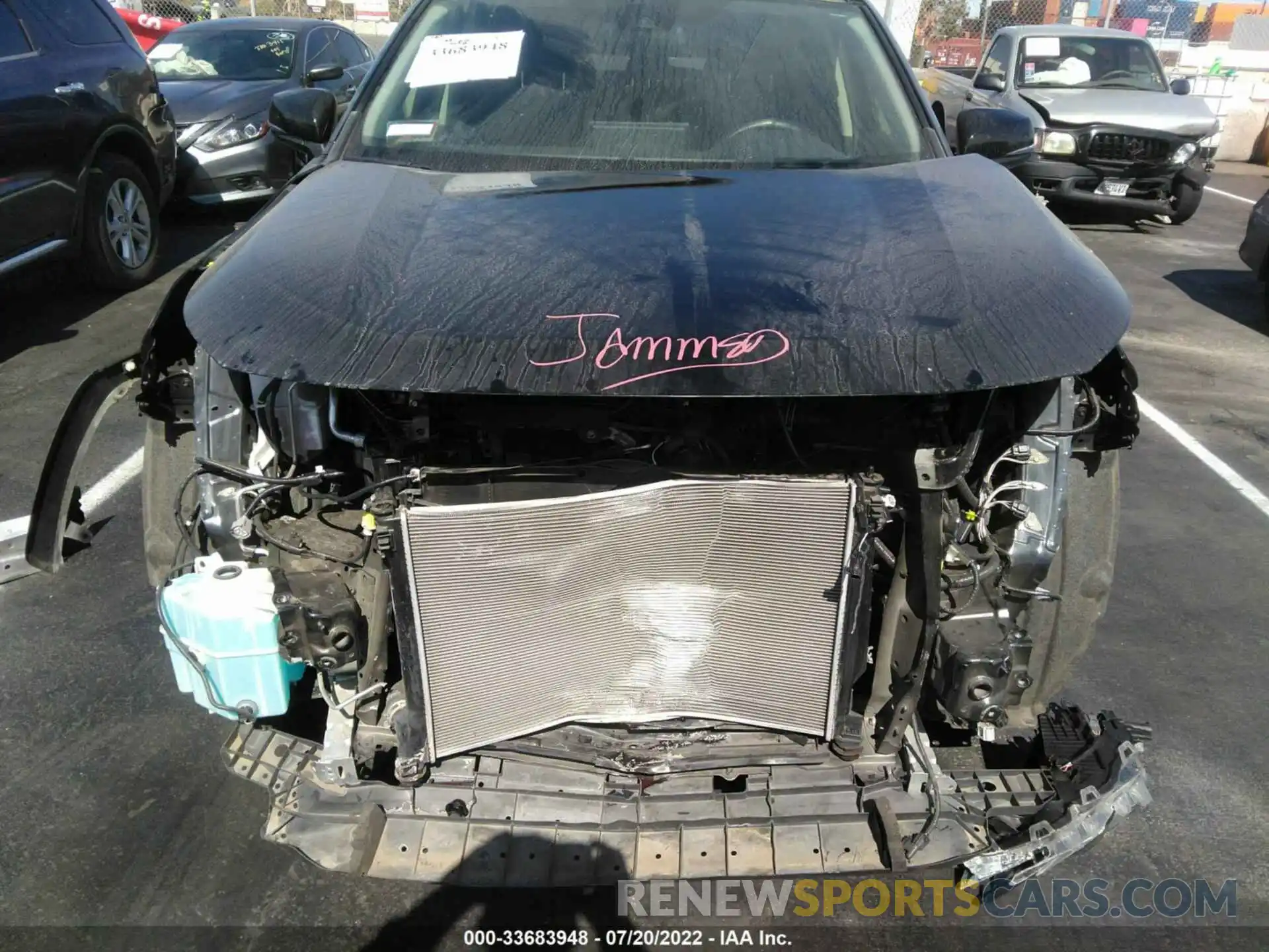 6 Фотография поврежденного автомобиля JTMK1RFV8KD502117 TOYOTA RAV4 2019