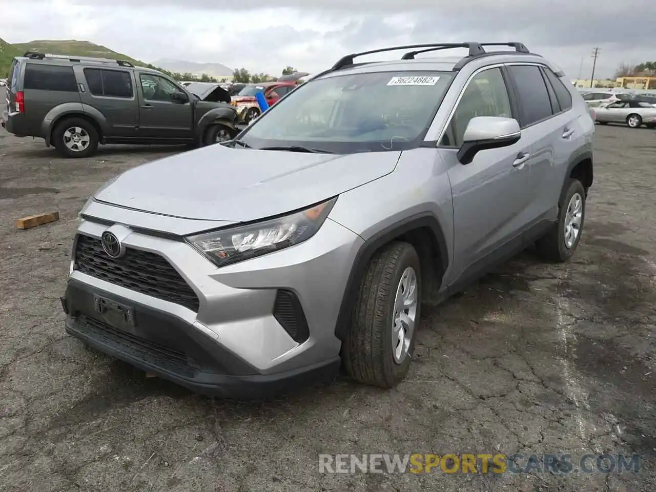 2 Фотография поврежденного автомобиля JTMK1RFV8KJ001603 TOYOTA RAV4 2019