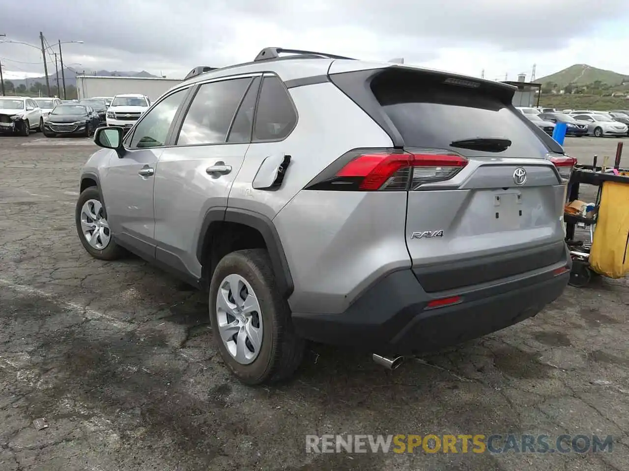 3 Photograph of a damaged car JTMK1RFV8KJ001603 TOYOTA RAV4 2019