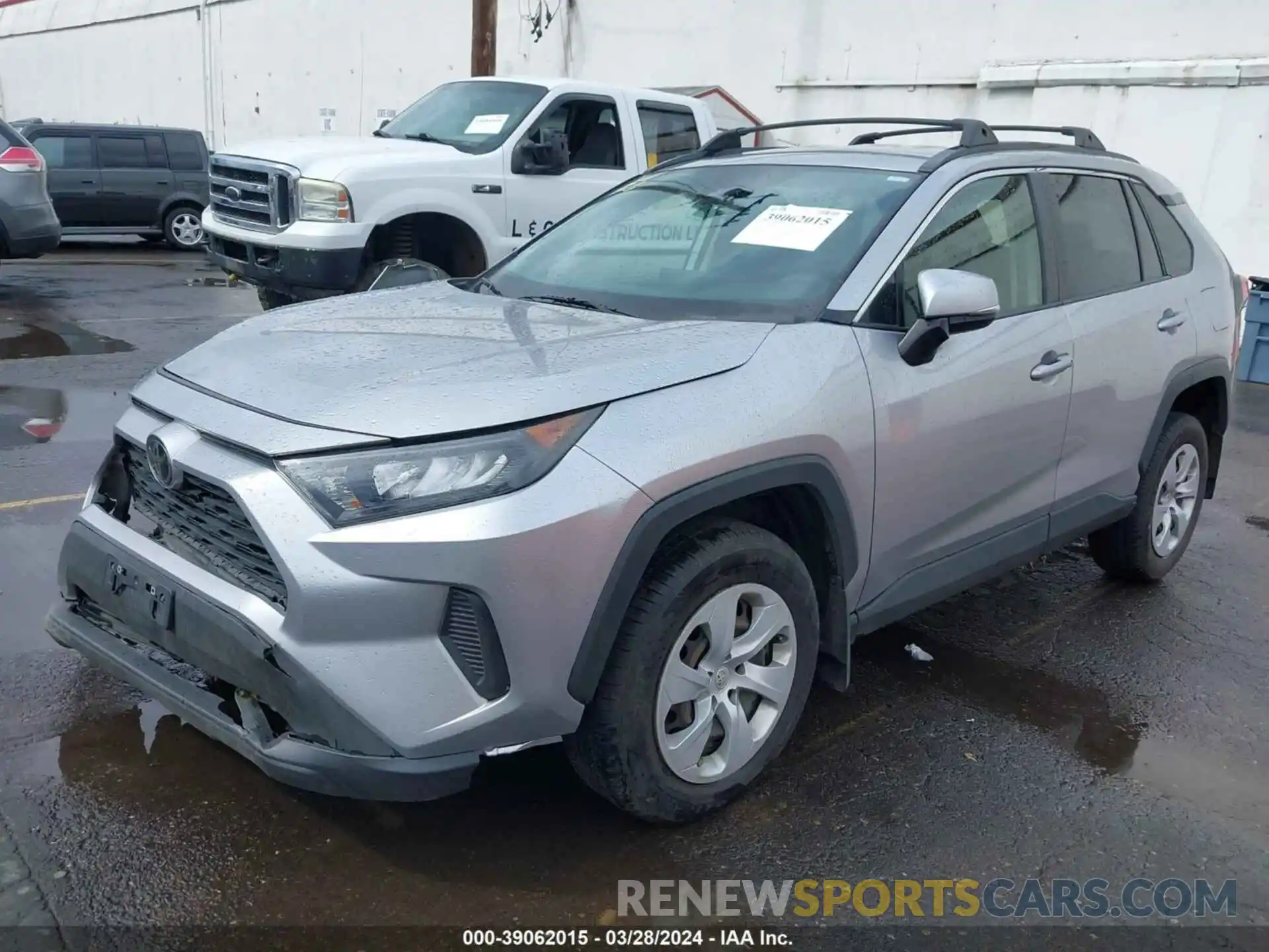 2 Photograph of a damaged car JTMK1RFV8KJ002251 TOYOTA RAV4 2019