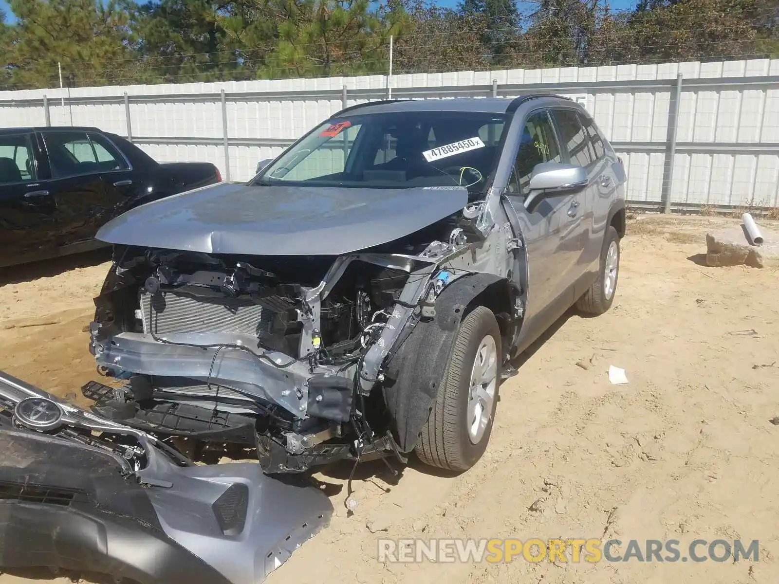 2 Photograph of a damaged car JTMK1RFV9KD032101 TOYOTA RAV4 2019