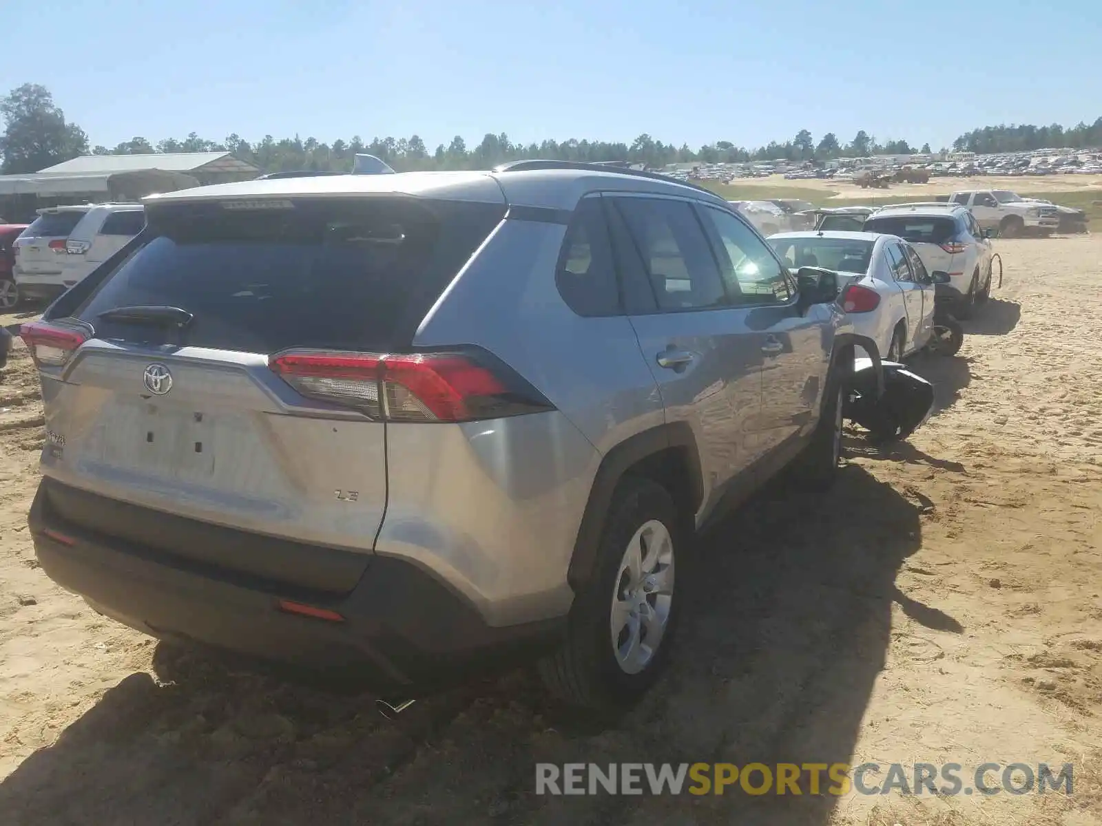 4 Photograph of a damaged car JTMK1RFV9KD032101 TOYOTA RAV4 2019