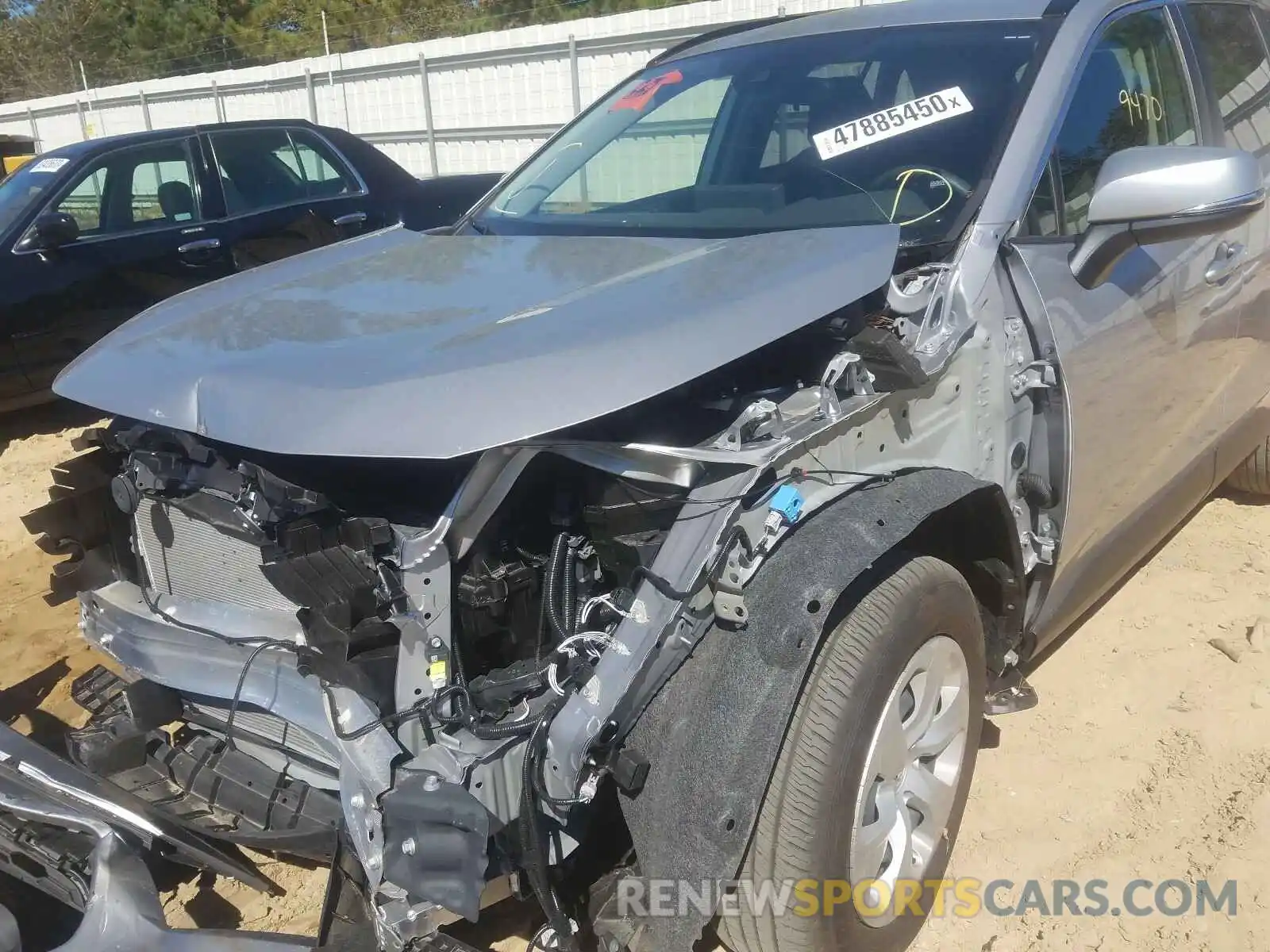 9 Photograph of a damaged car JTMK1RFV9KD032101 TOYOTA RAV4 2019