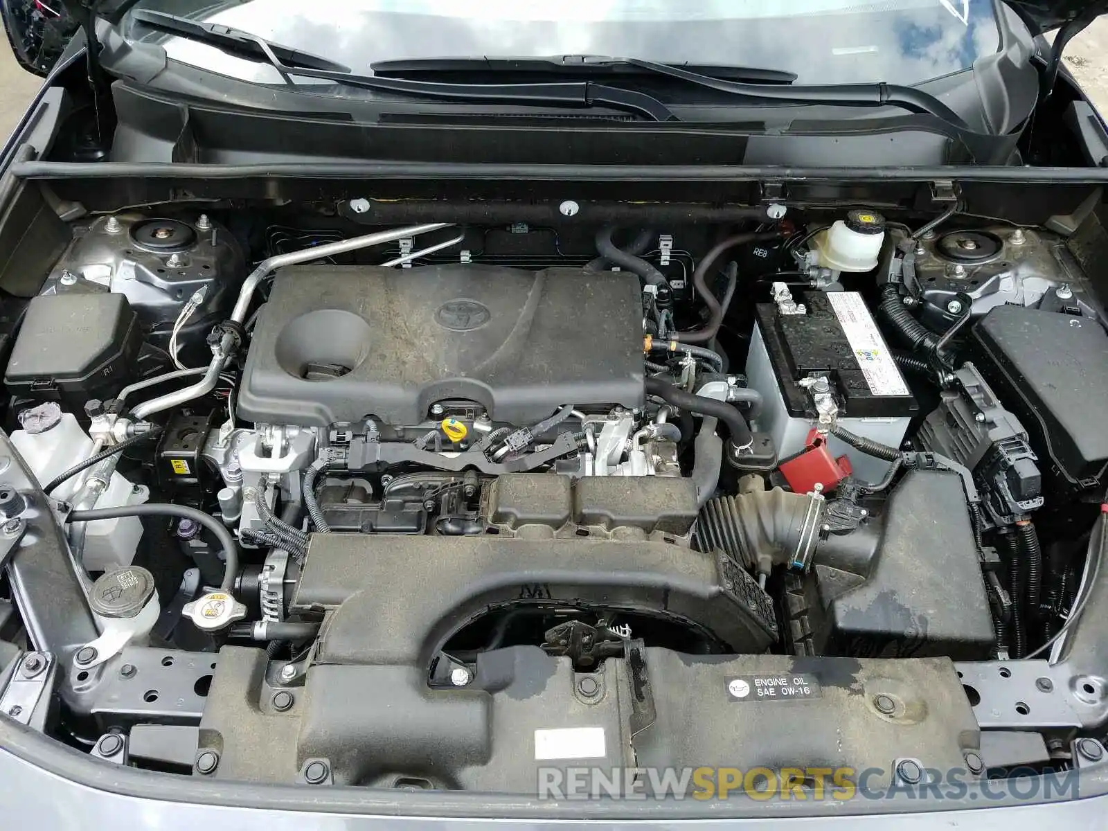 7 Фотография поврежденного автомобиля JTMK1RFV9KD033703 TOYOTA RAV4 2019