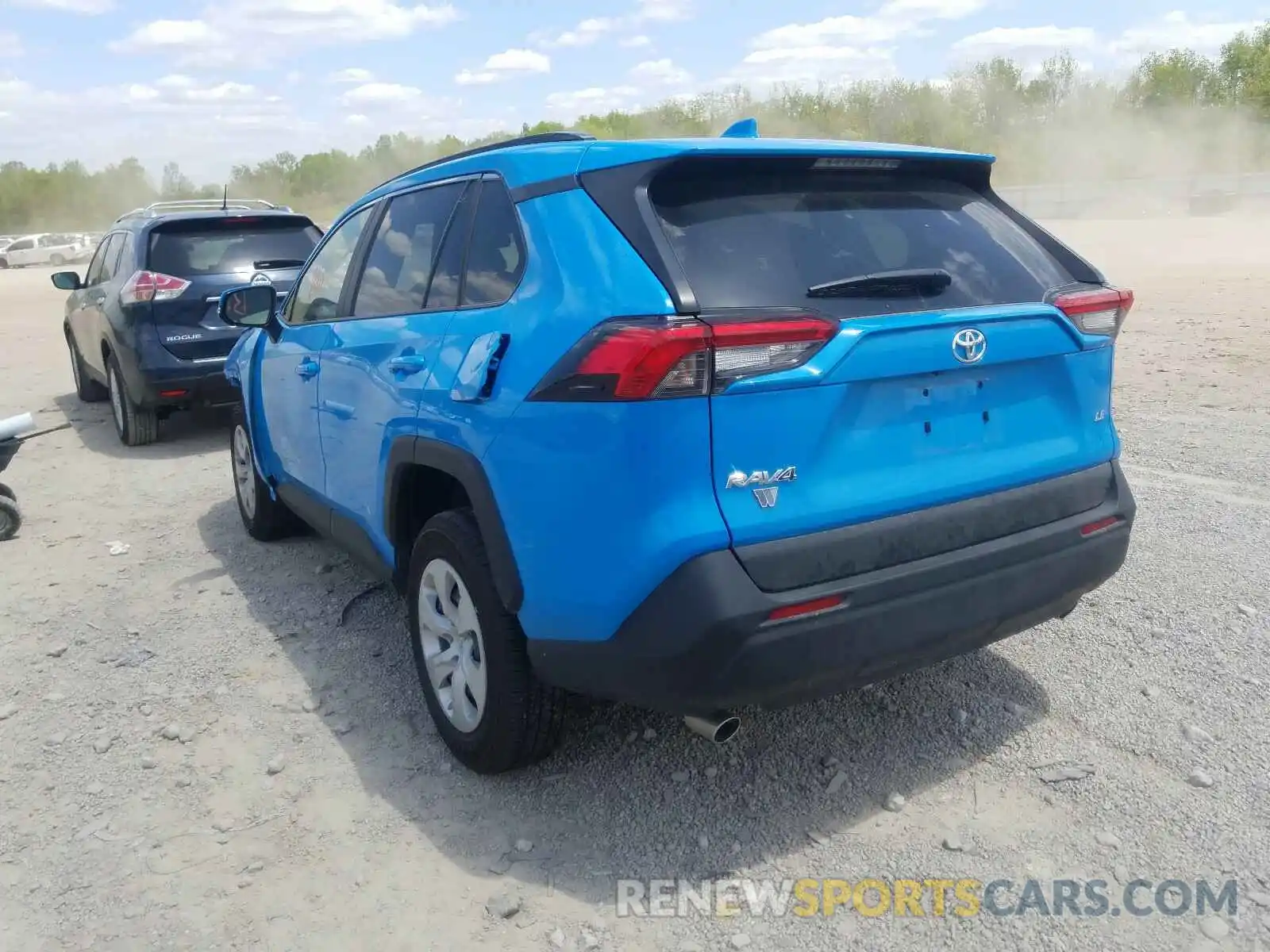 3 Photograph of a damaged car JTMK1RFV9KJ003070 TOYOTA RAV4 2019