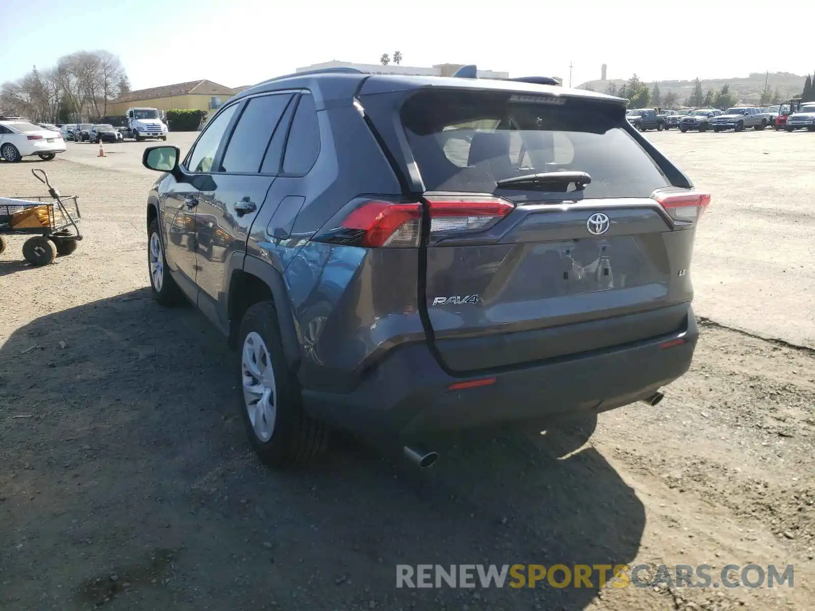 3 Photograph of a damaged car JTMK1RFV9KJ003862 TOYOTA RAV4 2019