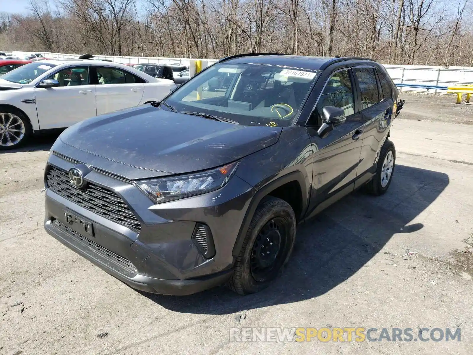 2 Photograph of a damaged car JTMK1RFVXKD002055 TOYOTA RAV4 2019