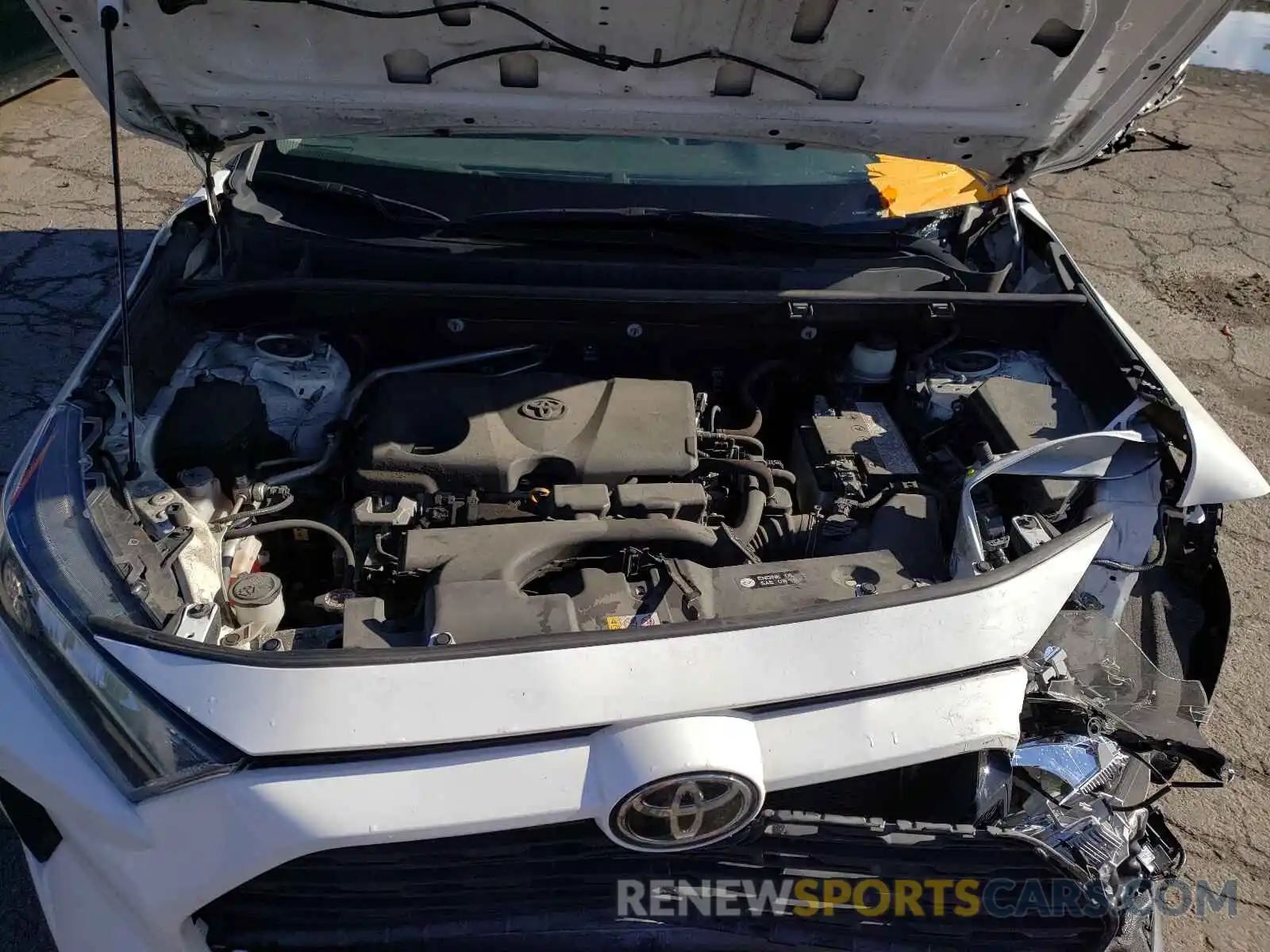 7 Photograph of a damaged car JTMK1RFVXKD007837 TOYOTA RAV4 2019