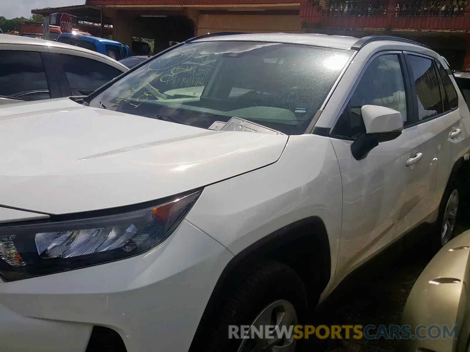 2 Photograph of a damaged car JTMK1RFVXKD015324 TOYOTA RAV4 2019